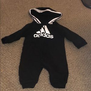 Adidas baby onesie
